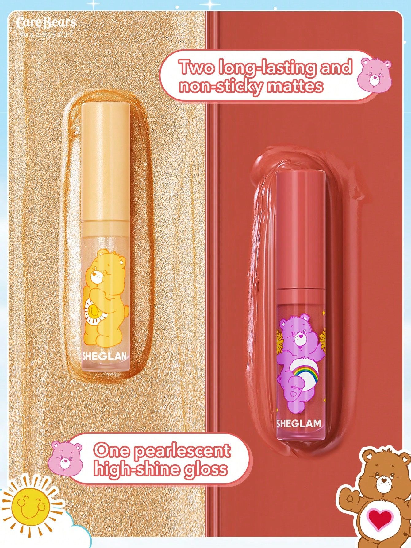 SHEGLAM X Care Bears Share A Smile Lip Set_6