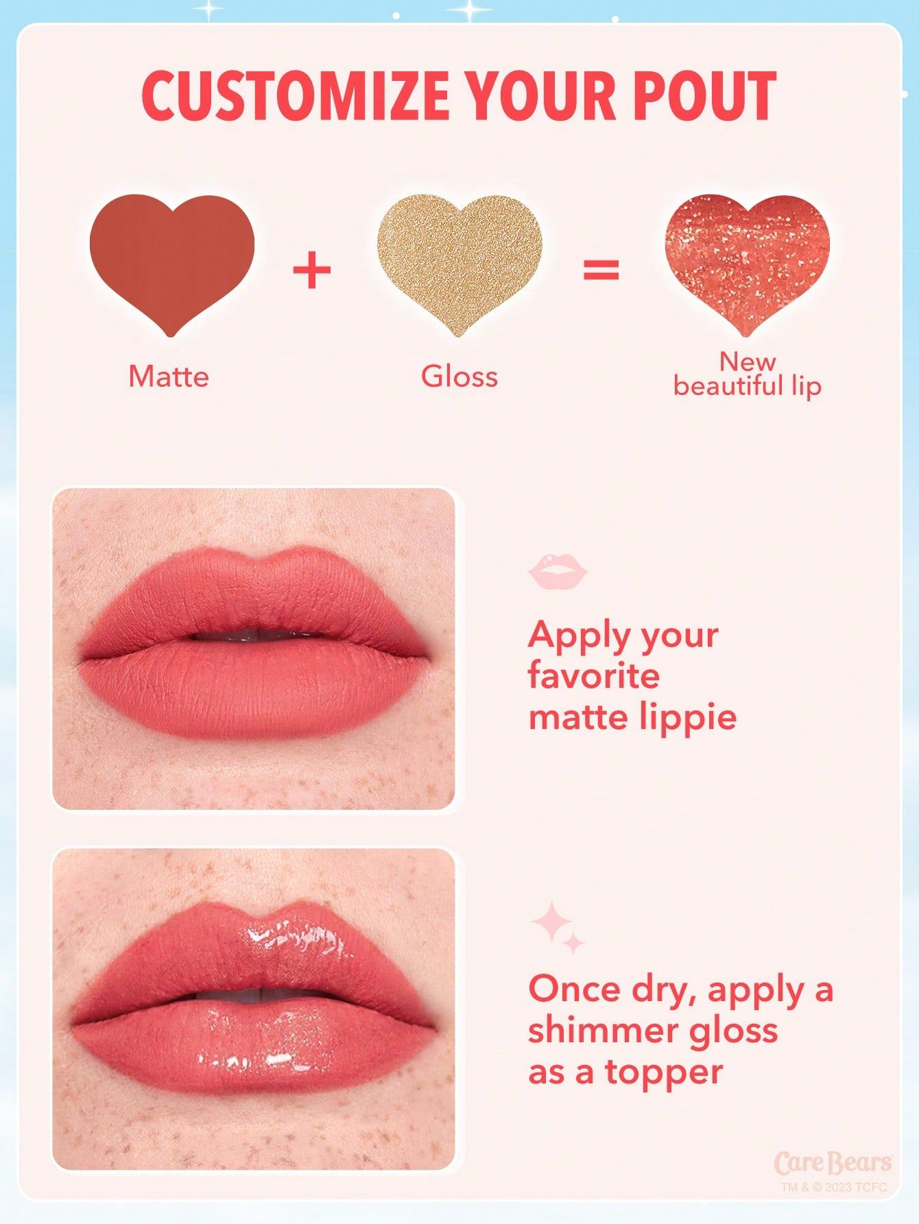 SHEGLAM X Care Bears Share A Smile Lip Set_1