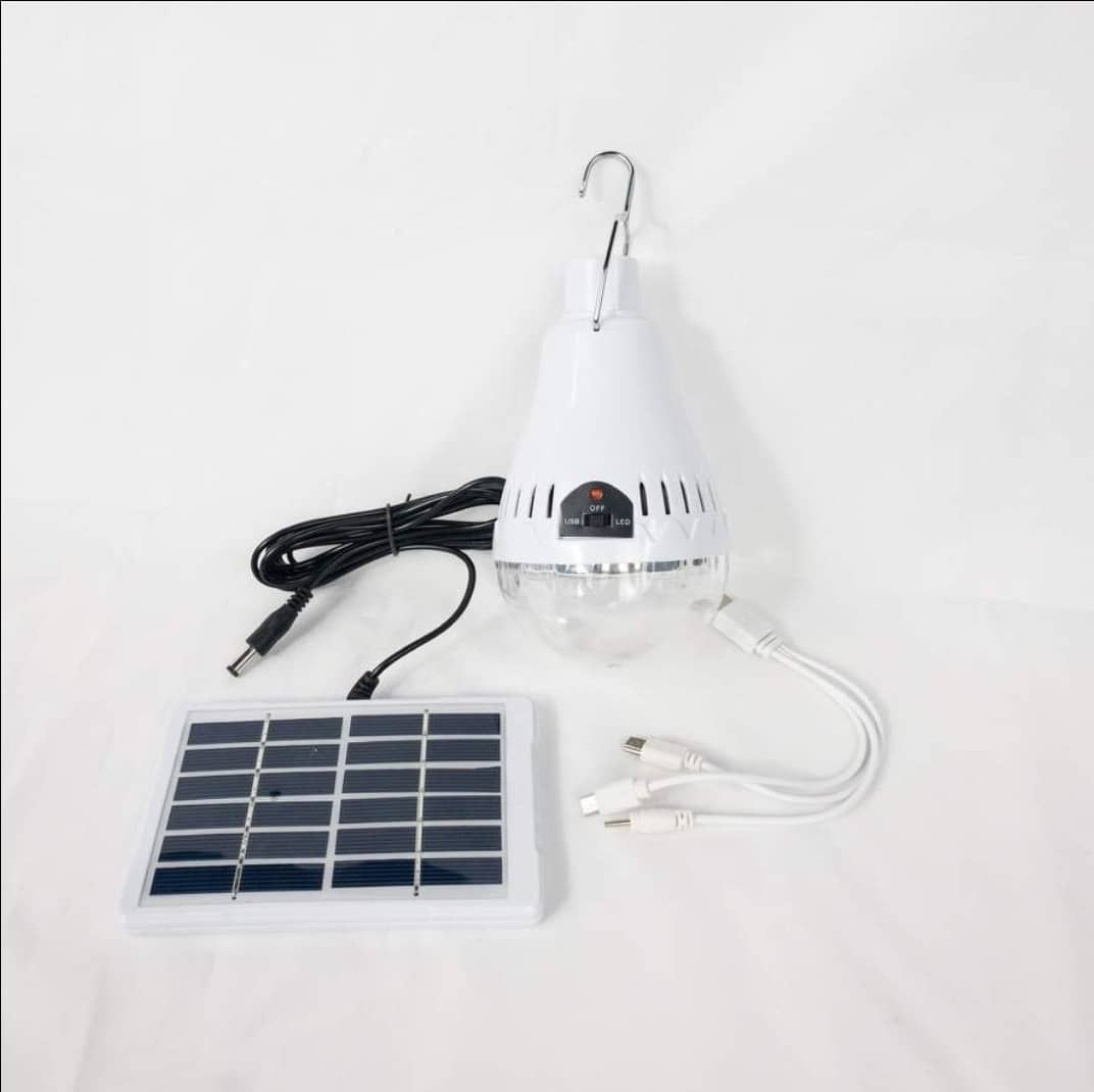 Solar rechargeable bulb 💡  _0