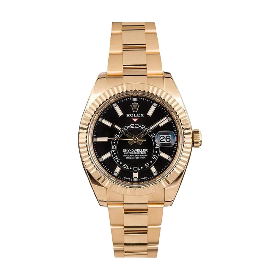 2024 SWISS GOLD BLACK DIAL SKY DWELLER_0