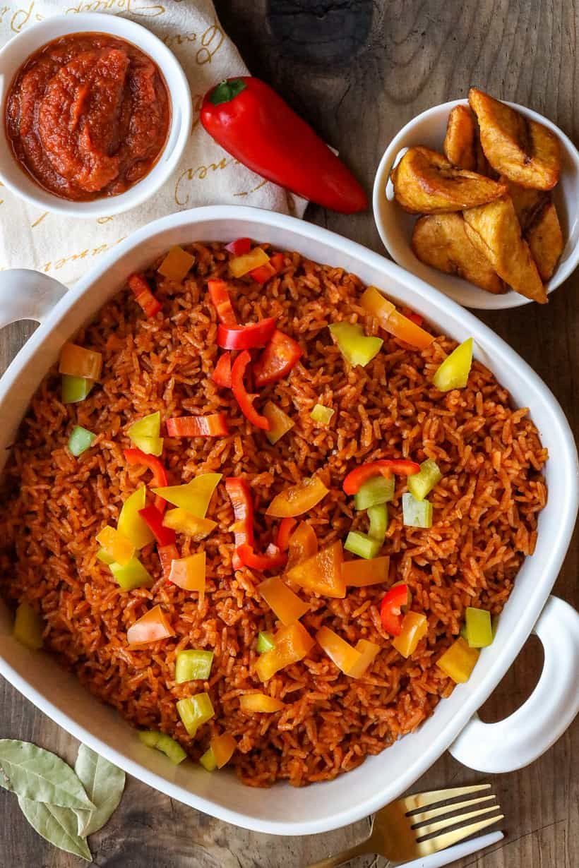 Ghanaian Jollof Rice and Chicken_0