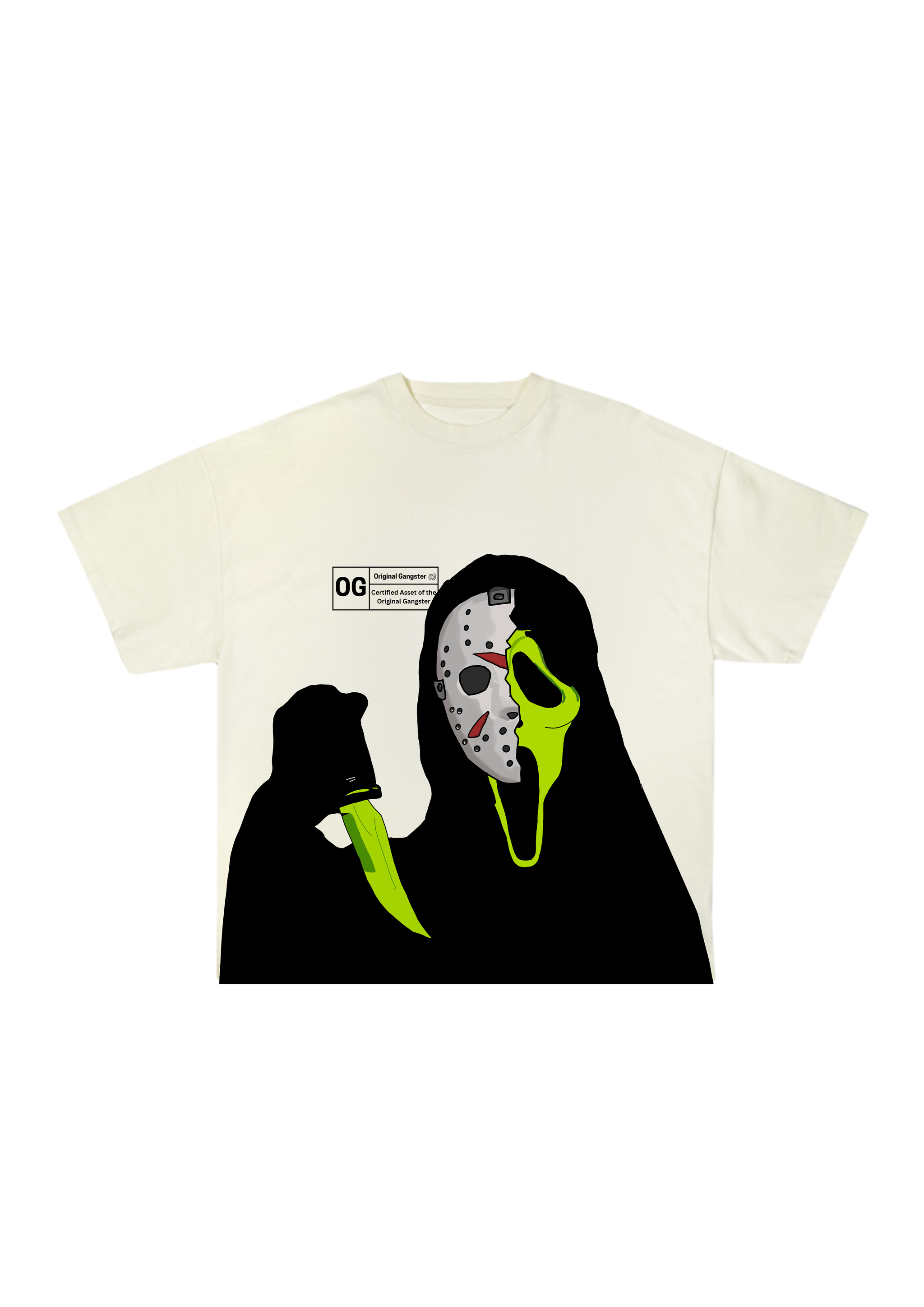 The OG Jason X Scream Cream Crew Neck tee_0