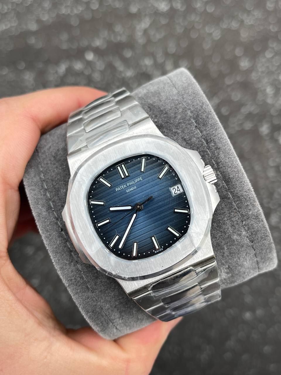 2024 SWISS AUTO BLUE DIAL PATEK PHILIPPE_0