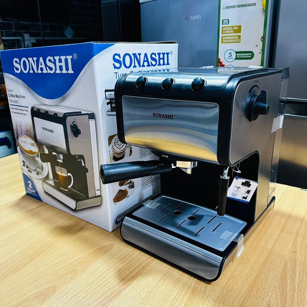 Sonashi 3 in 1 Coffee Maker Machine | Scm-4960_0