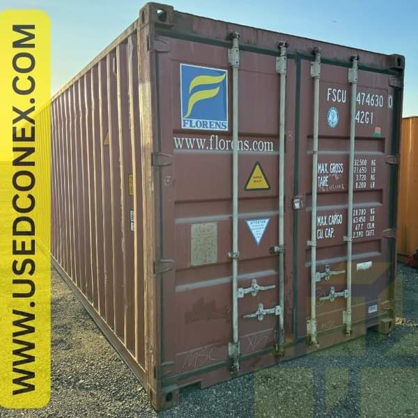 Standard Used WWT Shipping Container_0