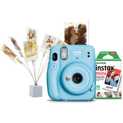 FUJIFILM INSTAX MINI 11 Instant Film Camera (Sky Blue)_2