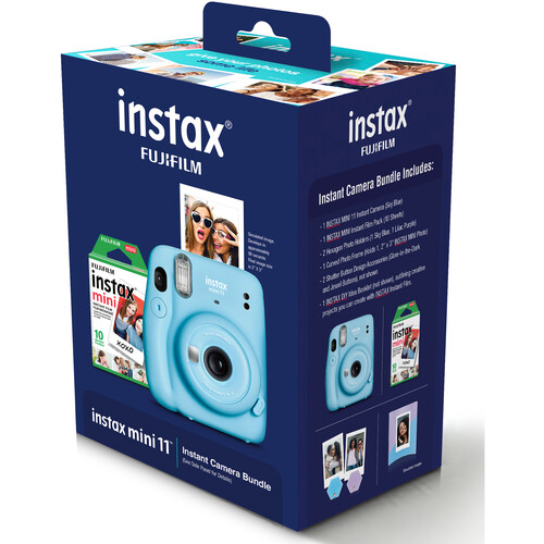 FUJIFILM INSTAX MINI 11 Instant Film Camera (Sky Blue)_3