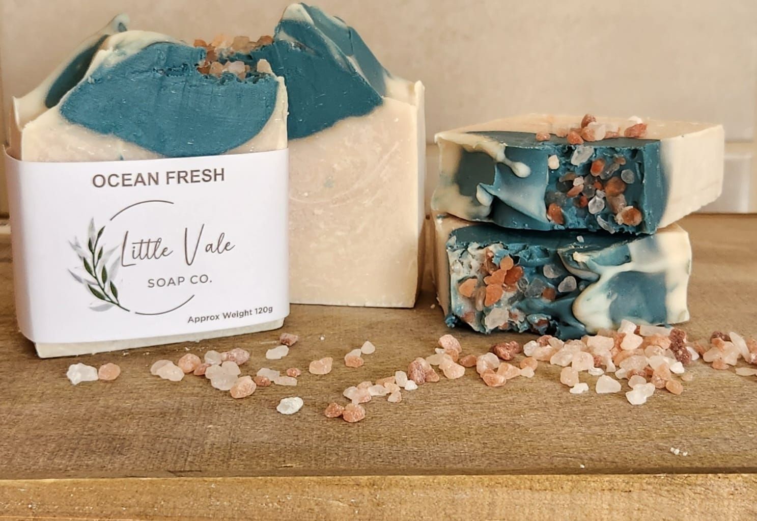 Ocean Fresh Natural Soap. Approx 120 Grams_0