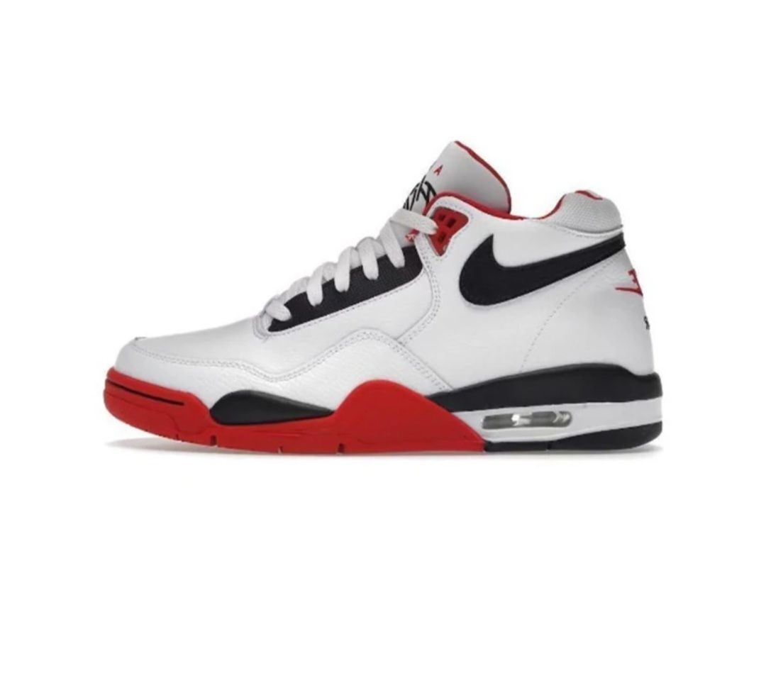  NIKE FLIGHT LEGACY High-top red and white _1