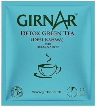 Girnar Detox Desi Kahwa 10 Tea Bags Box_2