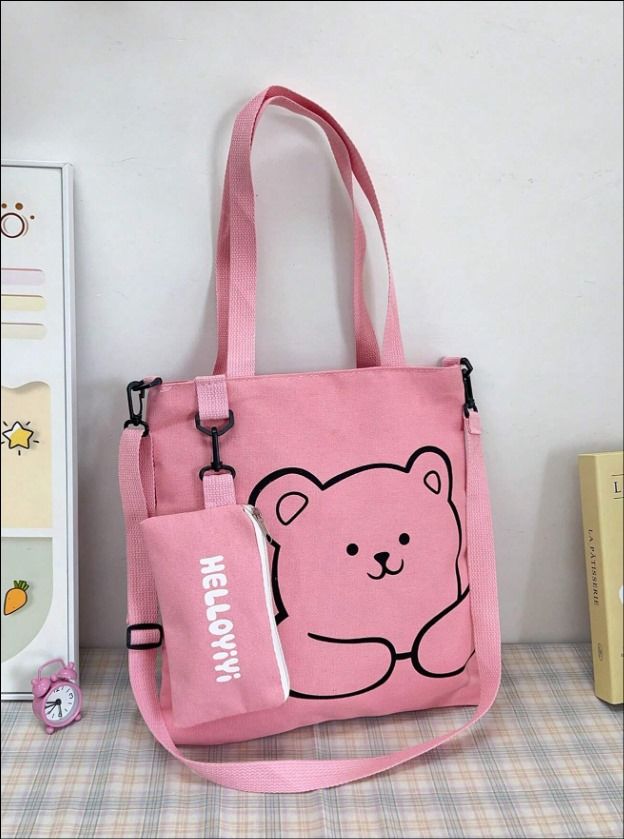 Canvas School Tote _4