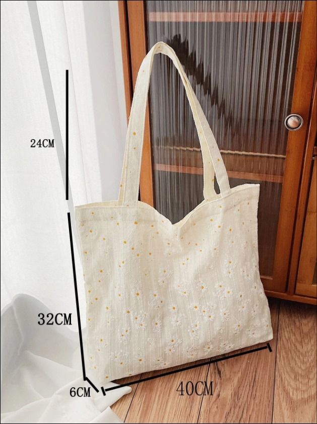 Daisy Floral Tote_2