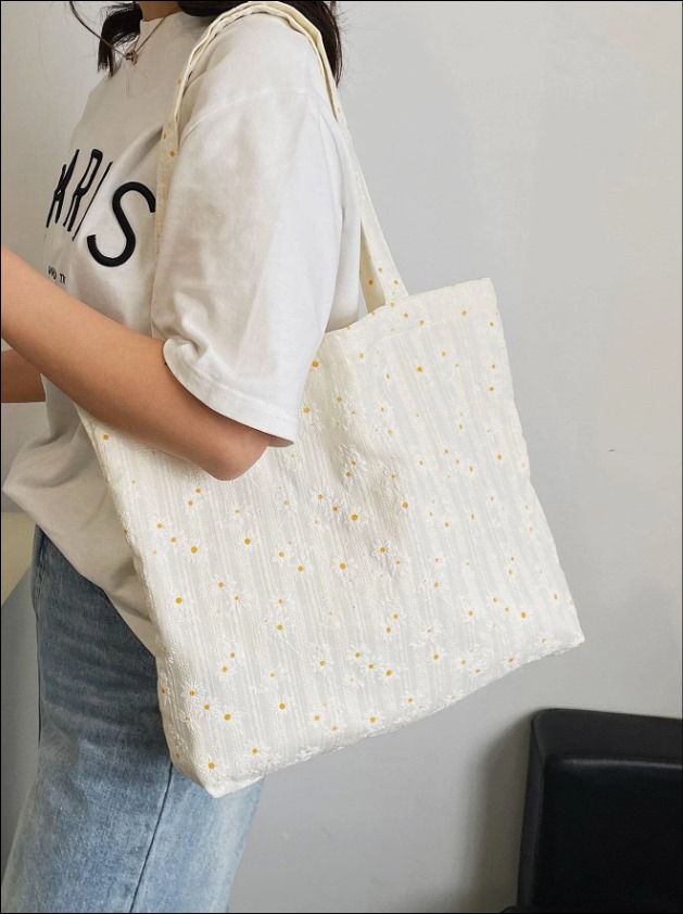 Daisy Floral Tote_3