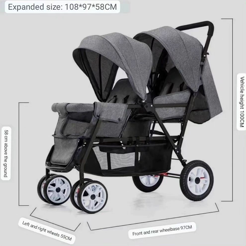 TWIN STROLLER Highest Spec (INSTOCK )_1