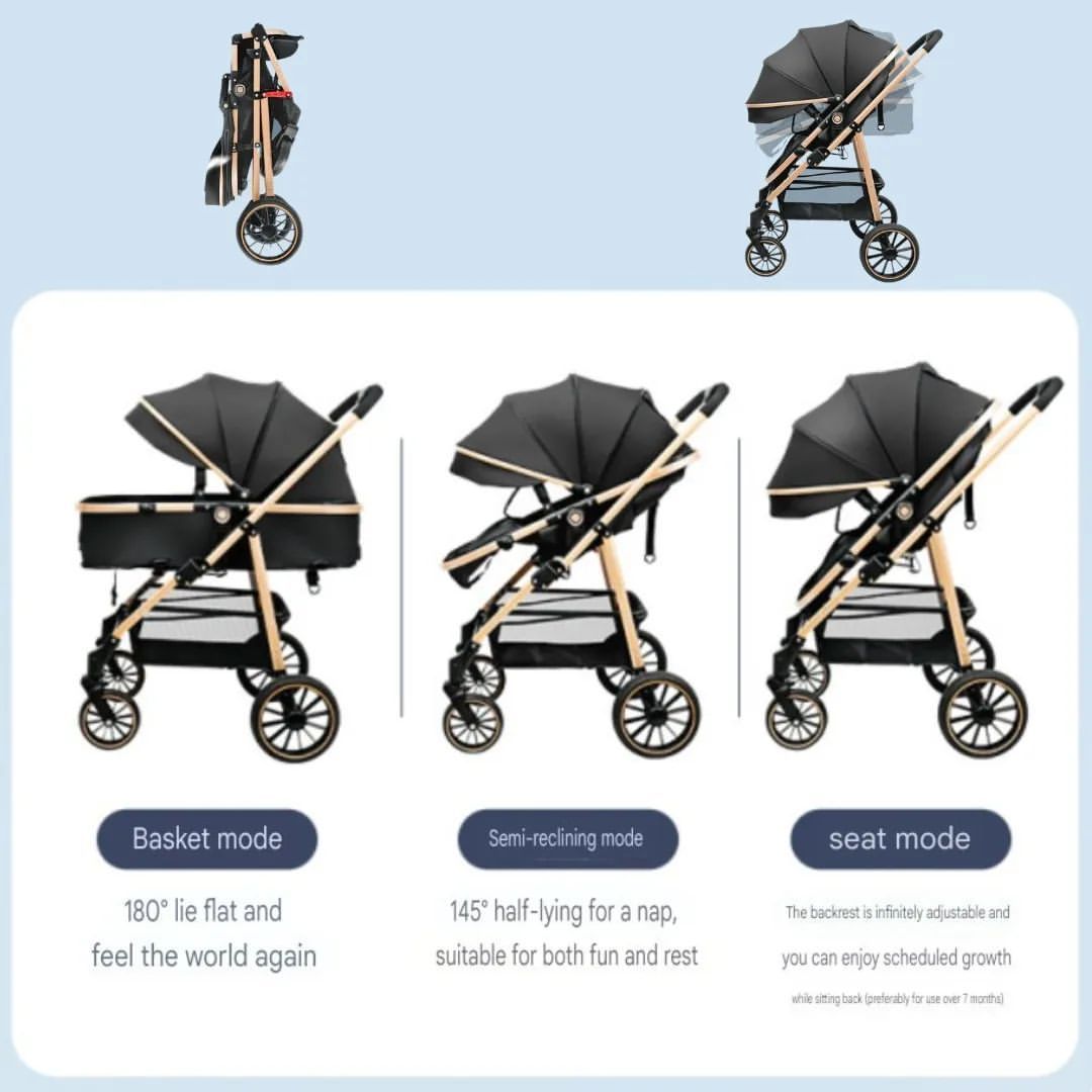 4 IN 1 NEW BAS STROLLER Medium Spec (INSTOCK)_5