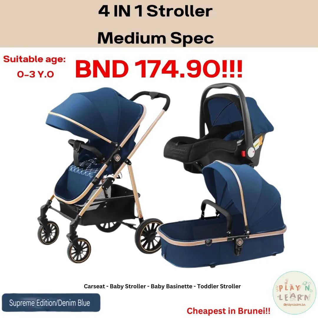 4 IN 1 NEW BAS STROLLER Medium Spec (INSTOCK)_3