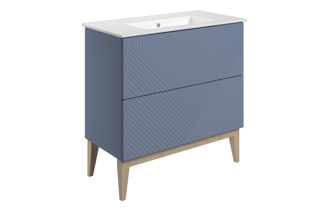 Tonbridge Floor Standing 2 Drawer Basin Unit & Basin 3 colours available_4