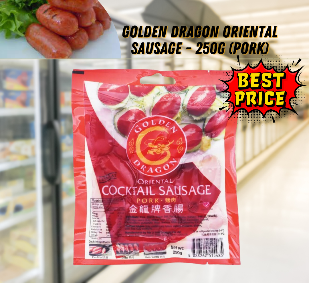 Golden Dragon Oriental Sausage - 250g (Pork) 金龍香腸 (豬肉)_1