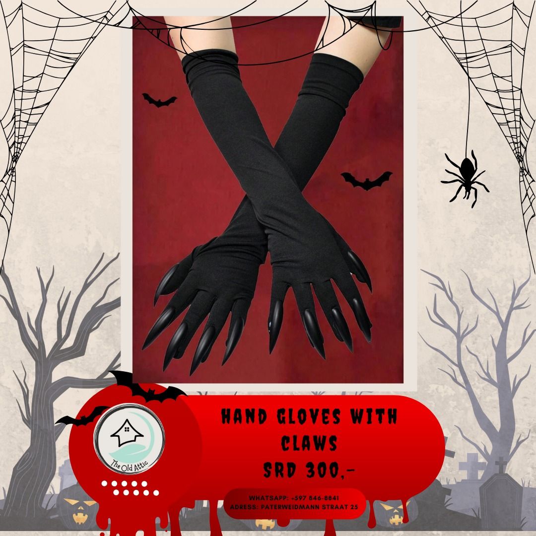 Hand Gloves with Claw _0