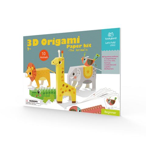 Tooky let's fold 3D animals_0