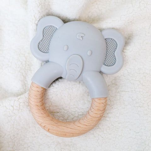 Tooky Elephant Natural Teether_0