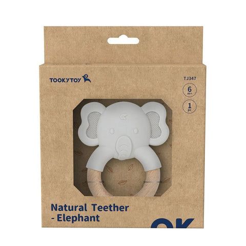 Tooky Elephant Natural Teether_1