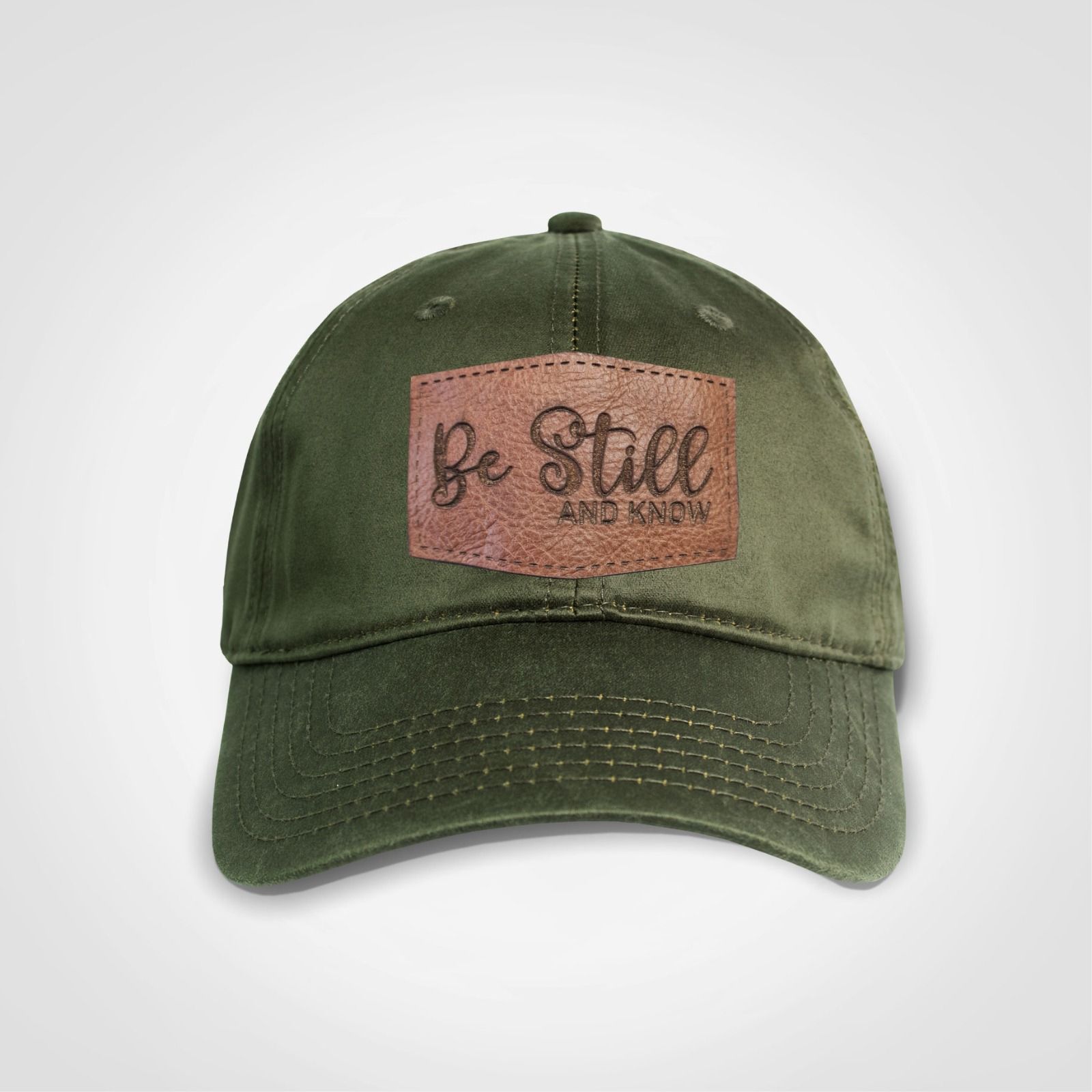 Oilskin Cap | Olive | Be Still And Know_0