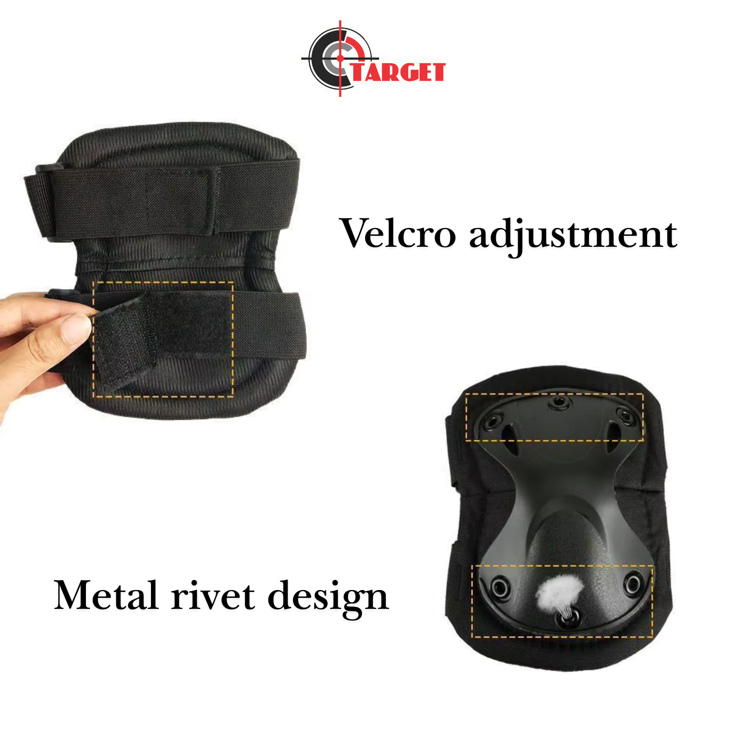 Elbow and Knee Guard Black_3