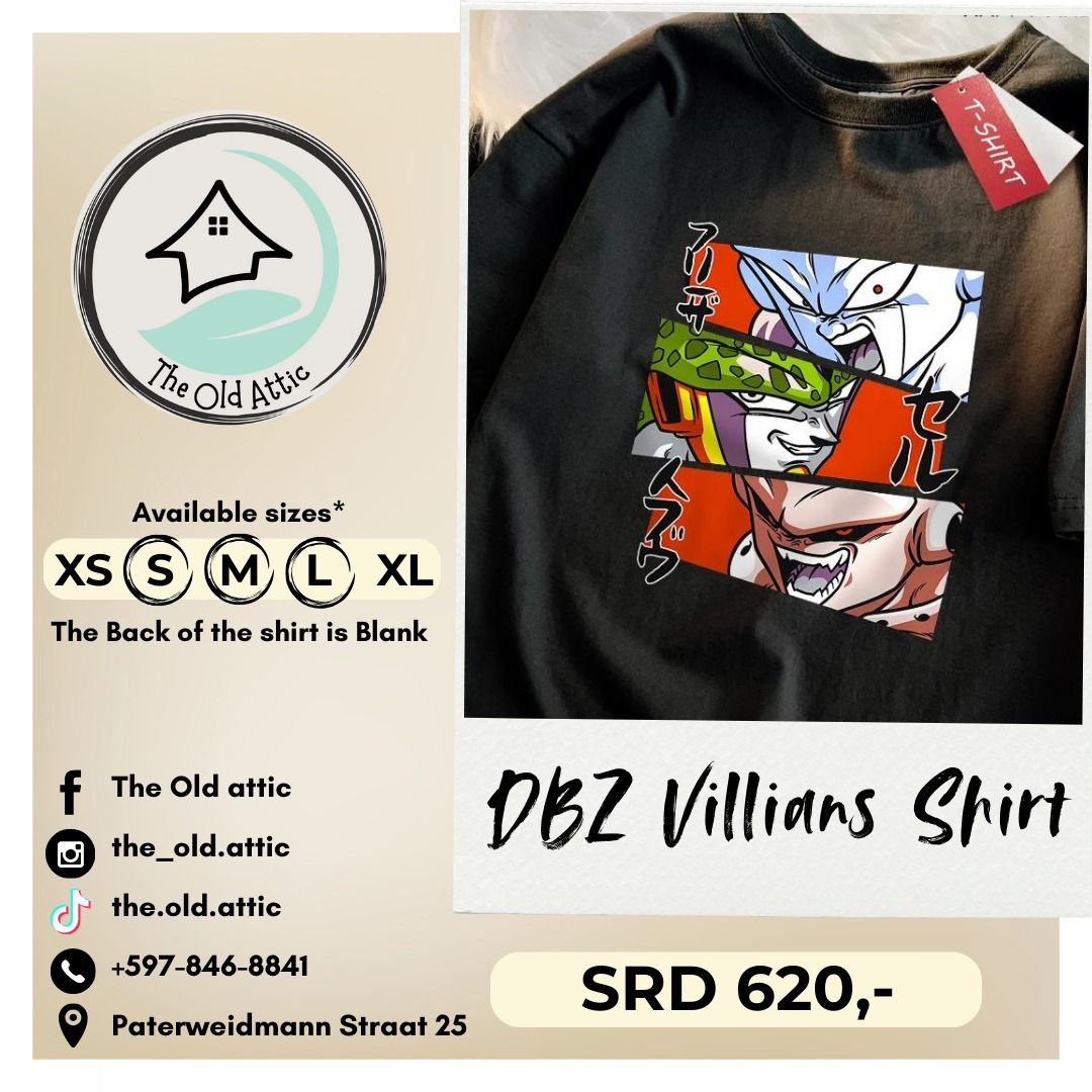 DBZ Villains Shirt _0