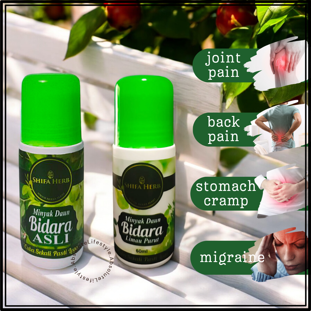 🇸🇬 [SG Seller] Shifa Herb Roll On BIDARA Leaf Massage Oil_1