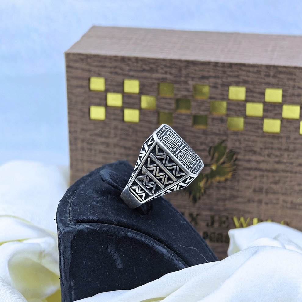 Eternal Legacy Silver Ring For Men_1