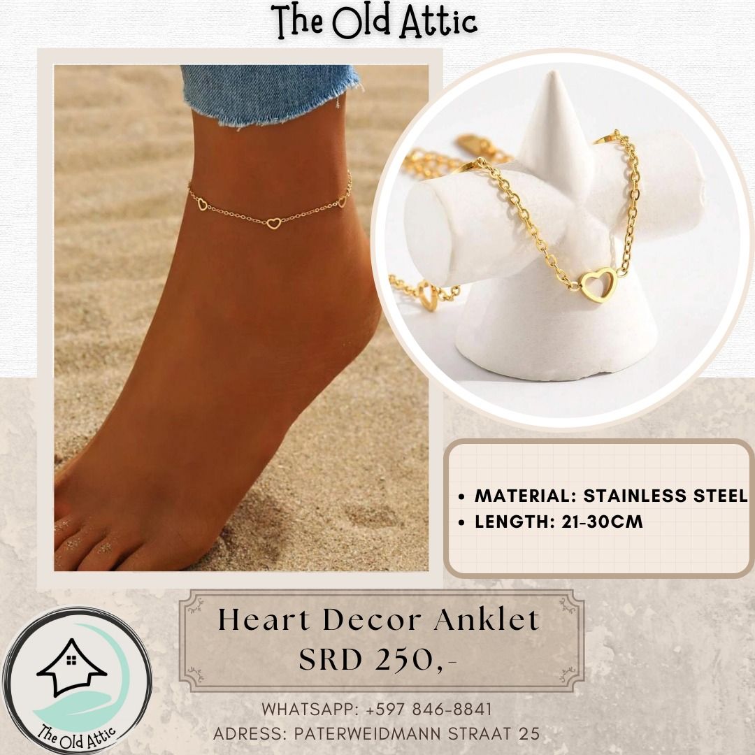 Heart decor Anklet _0