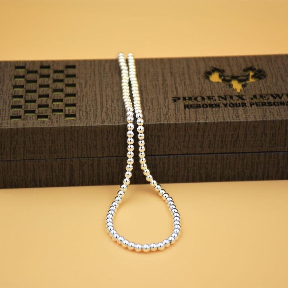 Silver elegance enchained neck chain for women_1