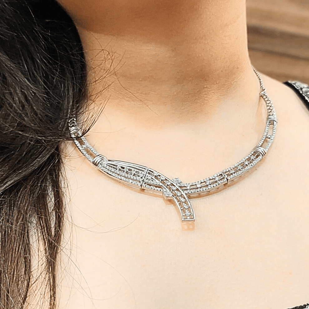 Silver Pandora's Treasure Necklace for Women_1