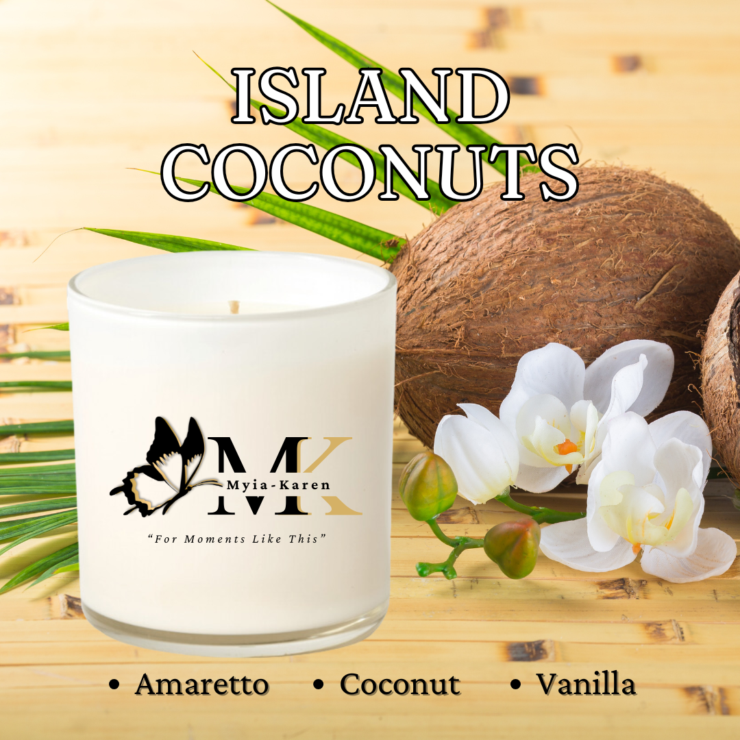 Island Coconuts 10oz Scented Candle_0