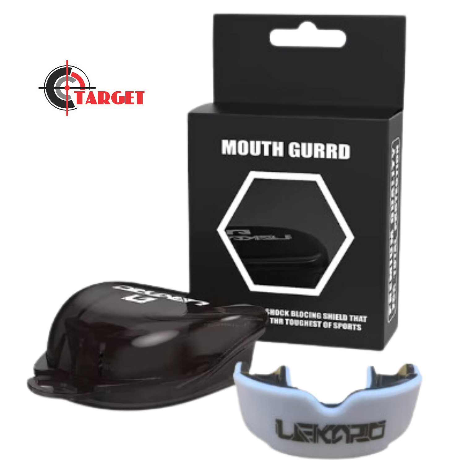 Mouth Guard Professional Fighting Sports (White)_0