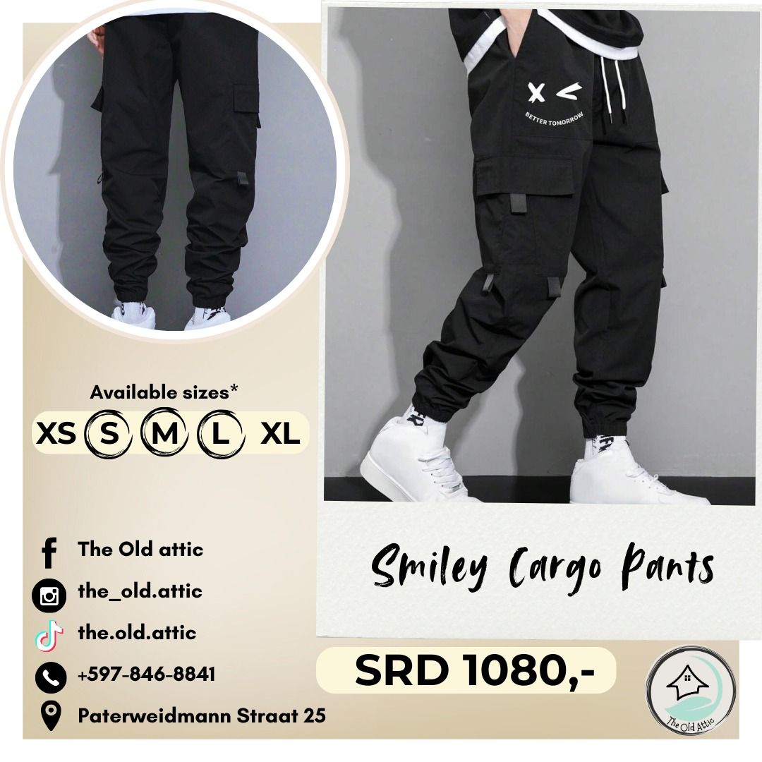 Smiley Cargo Pants _0