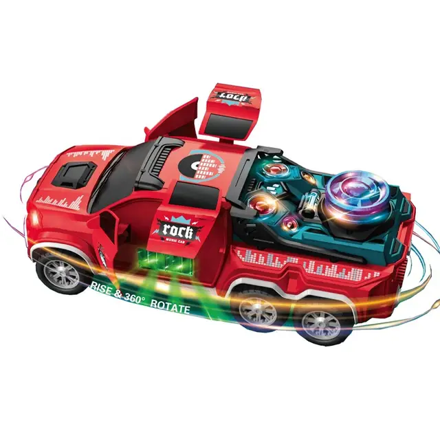 Voiture électrique Ouverture Automatique lumière et musique pour enfants_3