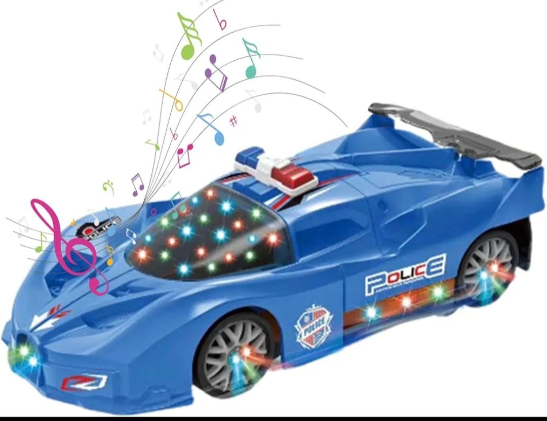 Voiture Transformeur Automatique - Jouets de véhicules à déformation électrique  avec lumières et musique_1