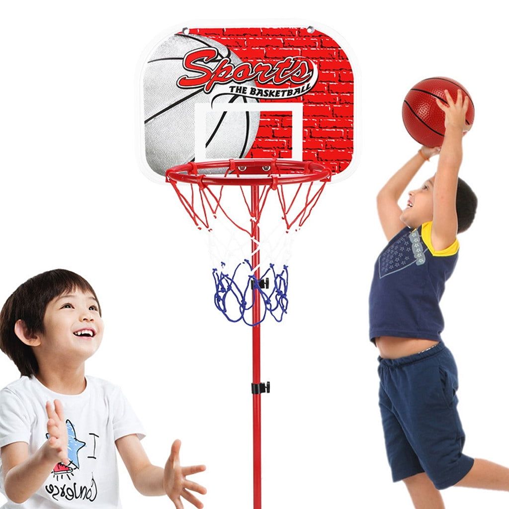 Kit Complet Panier de Basketball, ballon et accesoires hauteur reglable jusqu'a 2 Metres _1