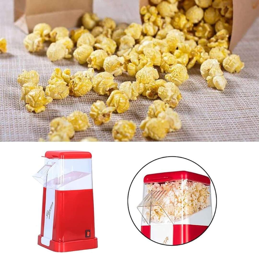 🍿 Machine à Pop-Corn Électrique – Sans Graisse et Automatique_1