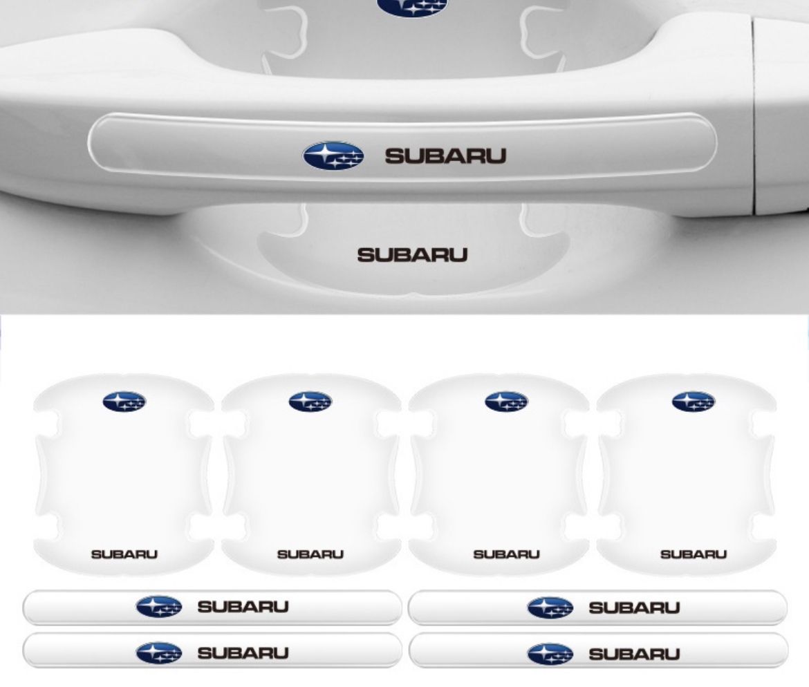 8pcs Subaru Door Handle Guards_1