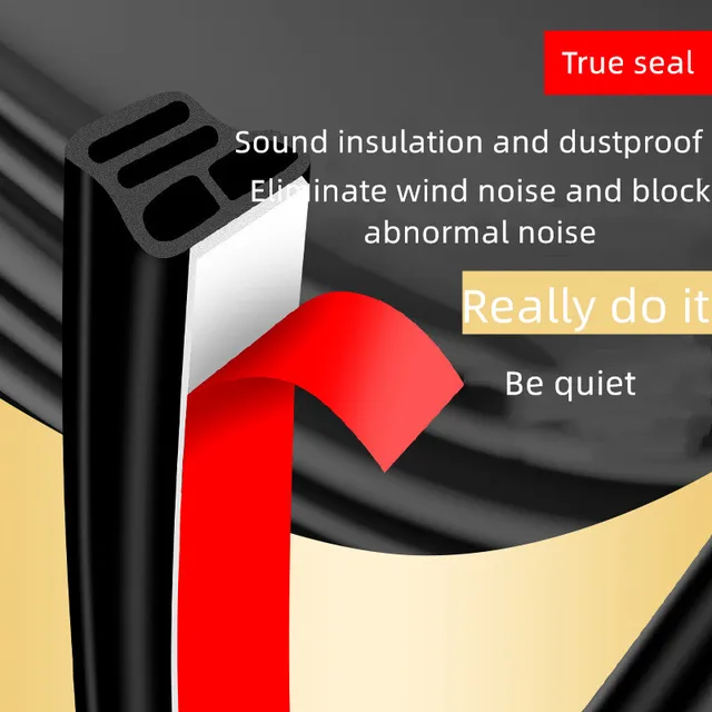 5 meters Car door sound proof rubber _2