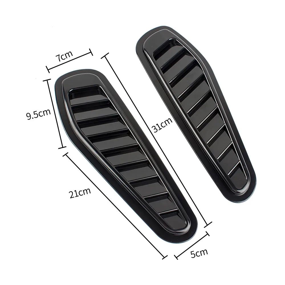 2pcs Universal air intake hood decoration _2