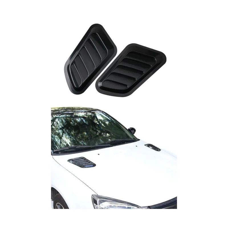 2pcs Wide Air vents bonnet decoration _0