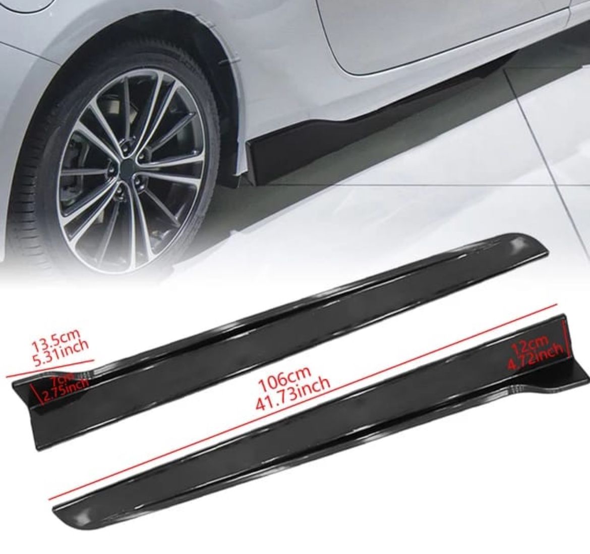 Universal short side skirts _0