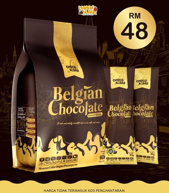 Pouch Belgian Chocolate Premix Drink_0