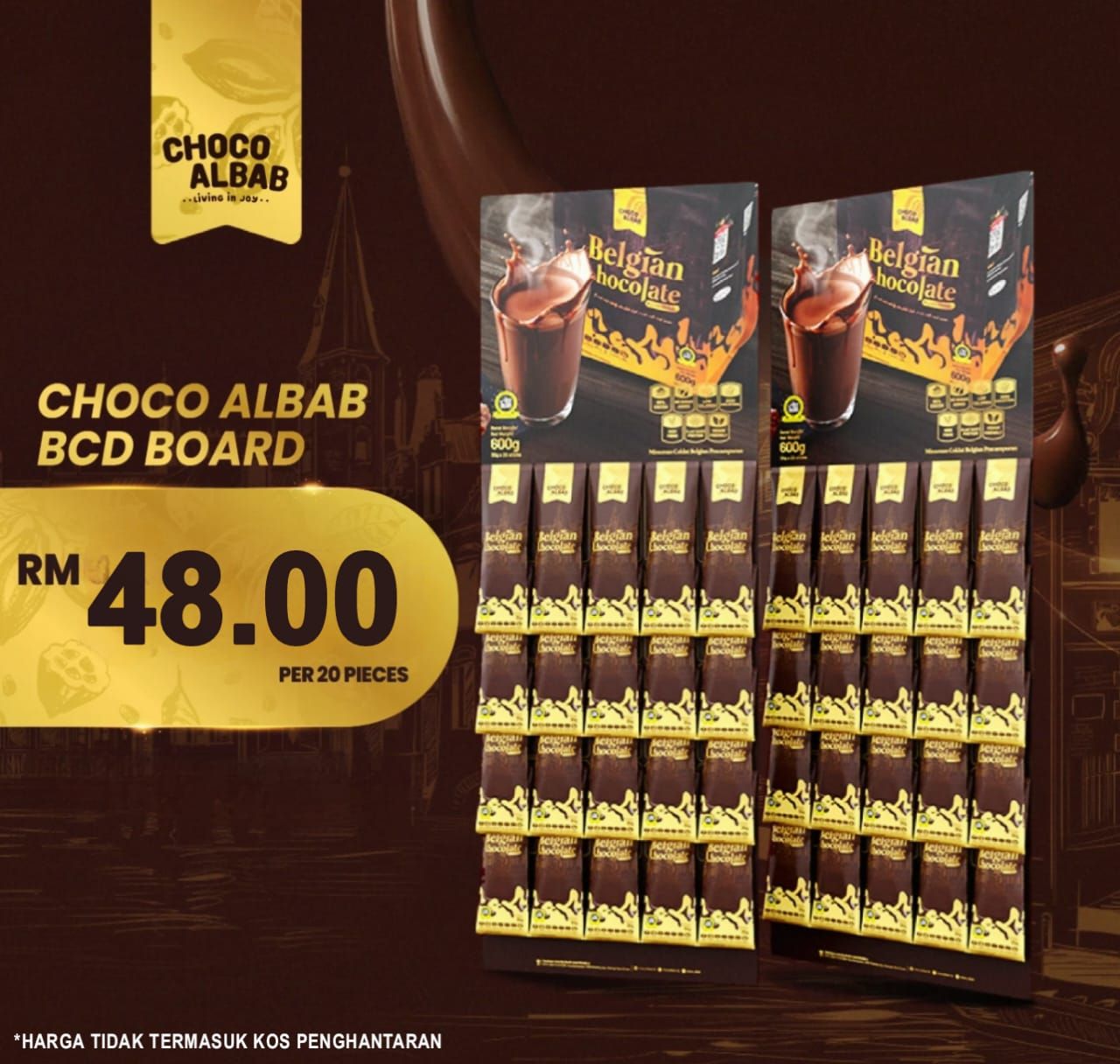 Board Belgian Chocoate Premix Drink_0