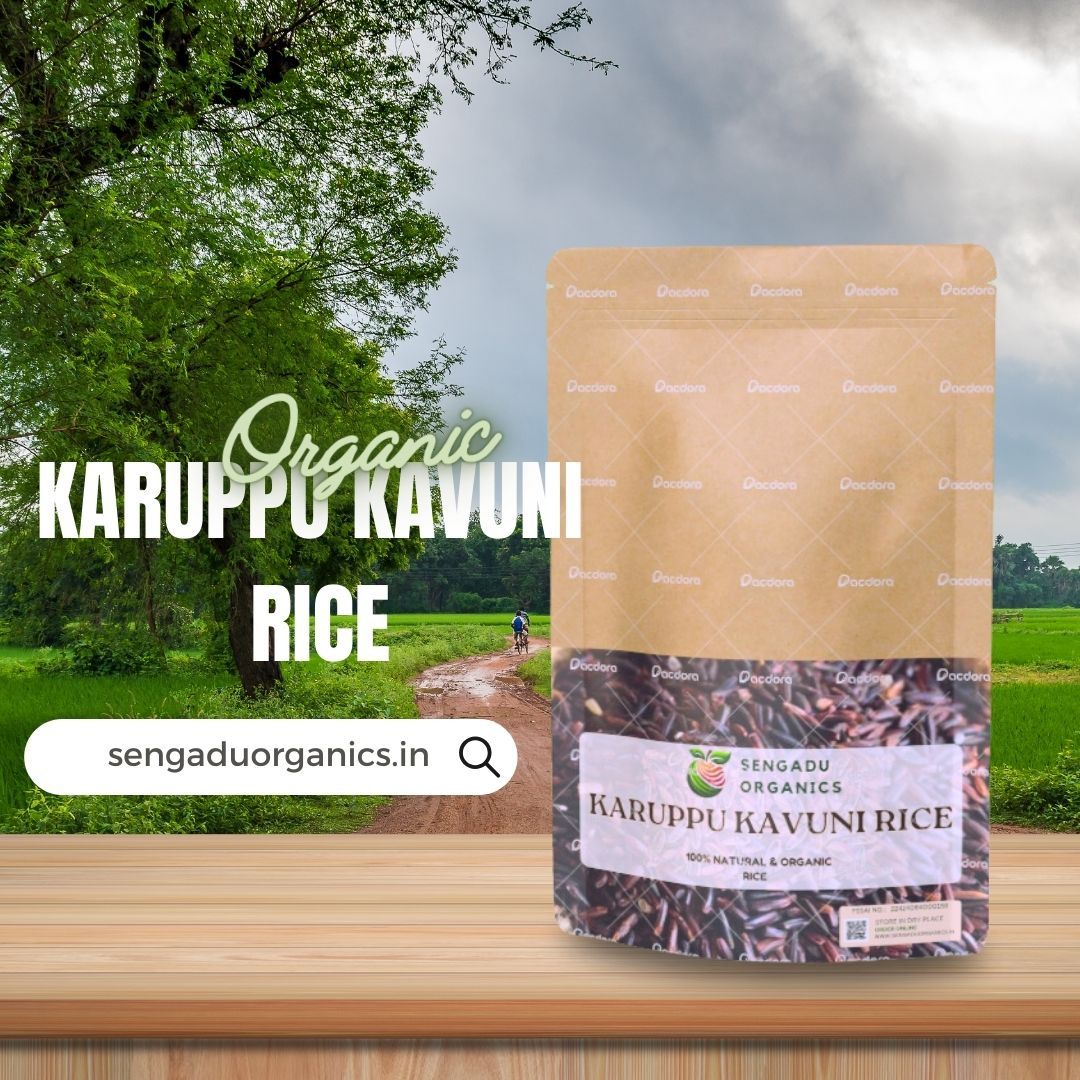 Organic Karuppu Kavuni rice/ கருப்பு கவுனி அரிசி  Price_0