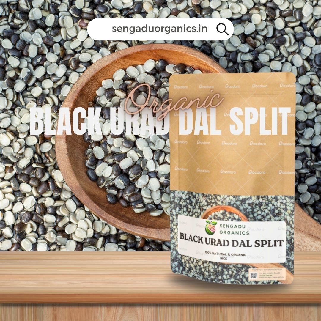 Organic Black Urad Dal Split/ உடைத்த கருப்பு உளுந்து _0